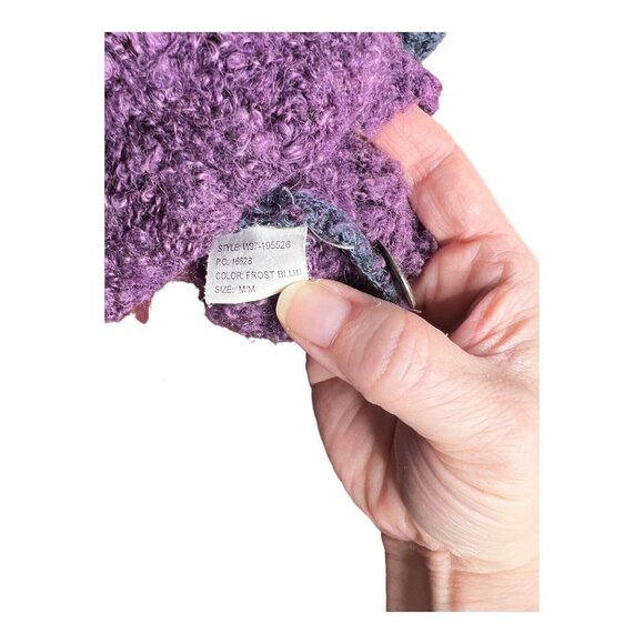 Northern Isles Wool Blend V Neck Button Up Cottagecore Grandma Women’s M Sweater - Picture 10 of 11